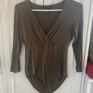 Forever 21 - Forest Green Bodysuit